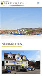 Mobile Screenshot of birenbach.de
